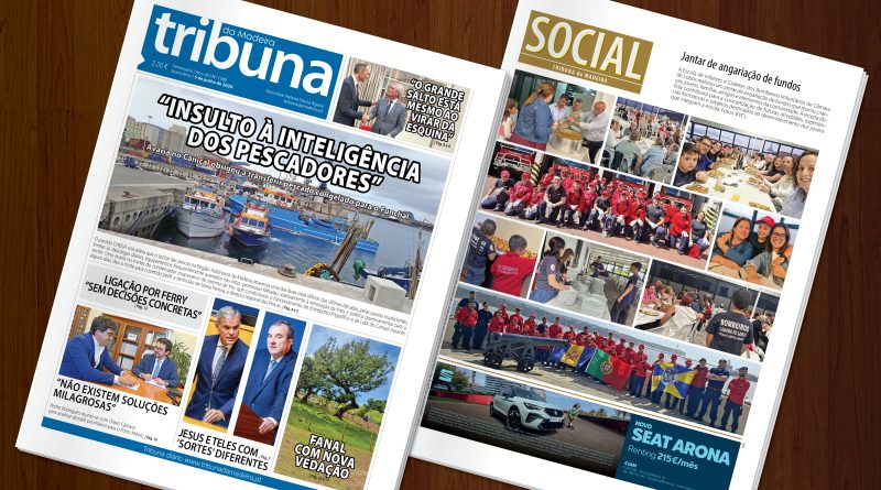 Nas bancas a edição 1380 do Tribuna da Madeira