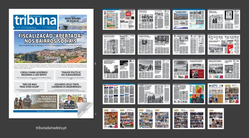 Edição nº 1398 do Semanário Tribuna da Madeira