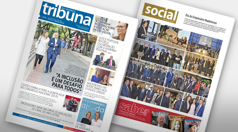Capas Semanário Tribuna da Madeira