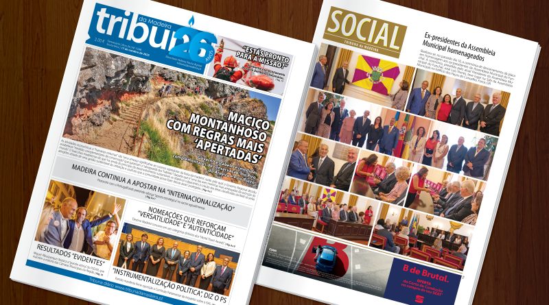 Nas bancas a edição 1348 do Tribuna da Madeira